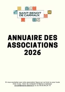 Annuaire des associations 2026 à jour au 30 04 2026